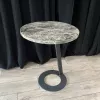 Журнальный столик из мрамора Silver Fox