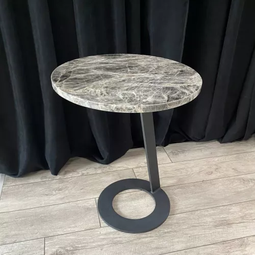 Журнальный столик из мрамора Silver Fox