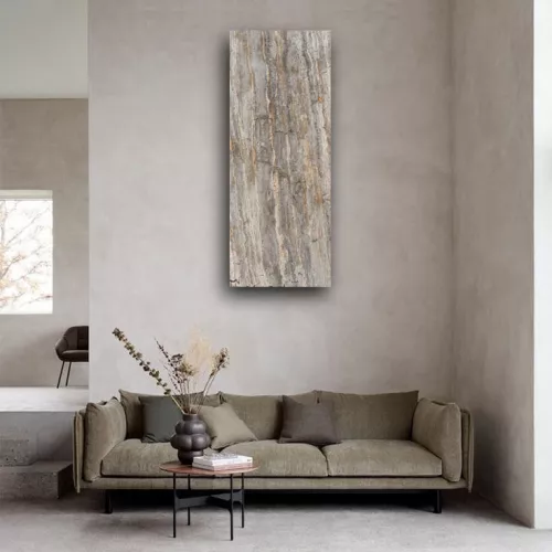 Настенное панно из травертина Titanium Travertine
